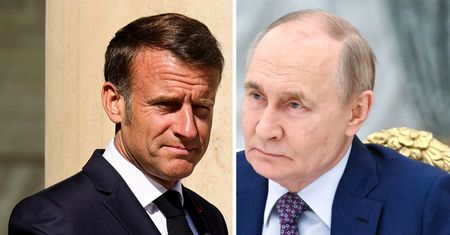 Macron rozmawiał z Putinem. Obawy o Iran