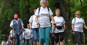 Inowrocław: Tak było podczas spaceru nordic walking po Solankach. Uczestnicy pokonali 4-kilometrową trasę.