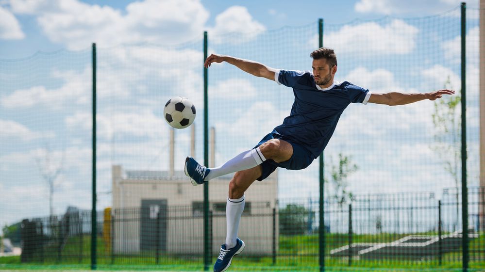 Piłkarz z depositphotos