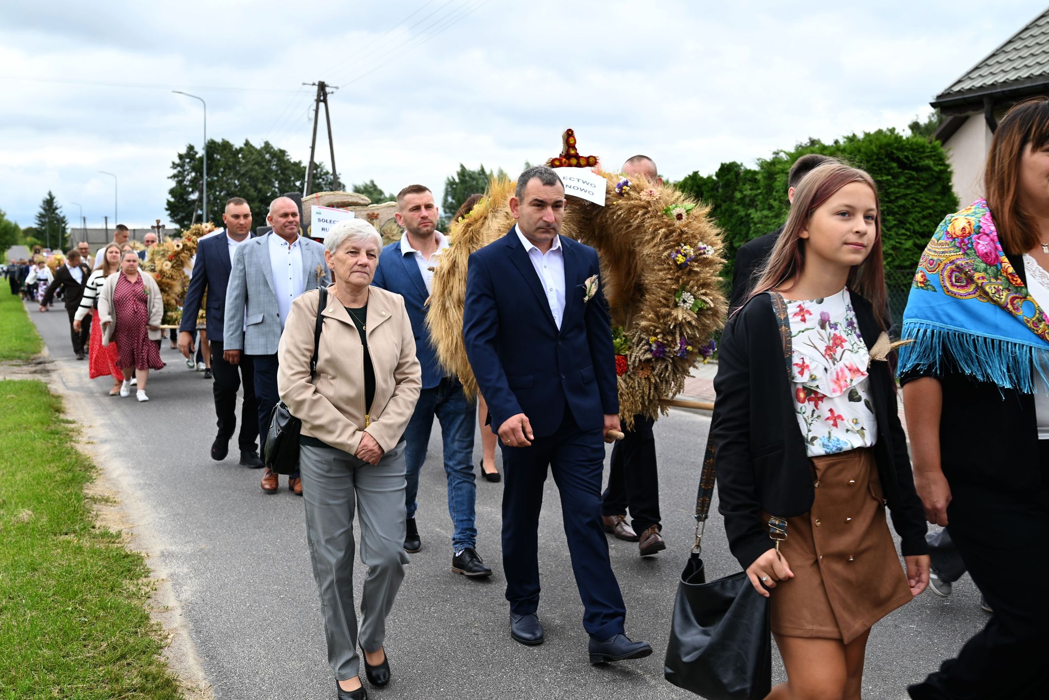 Tak wyglądały dożynki w gminie Zbójno