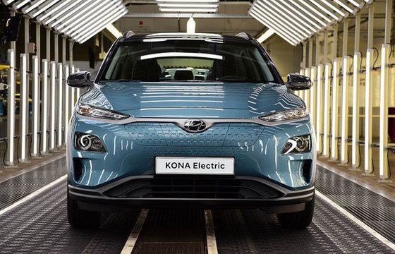 Hyundai będzie produkować model Kona Electric w fabryce w Czechach