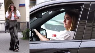 Marcelina Zawadzka je loda w samochodzie (WIDEO)