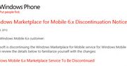 Marketplace dla Windows Mobile odchodzi do lamusa