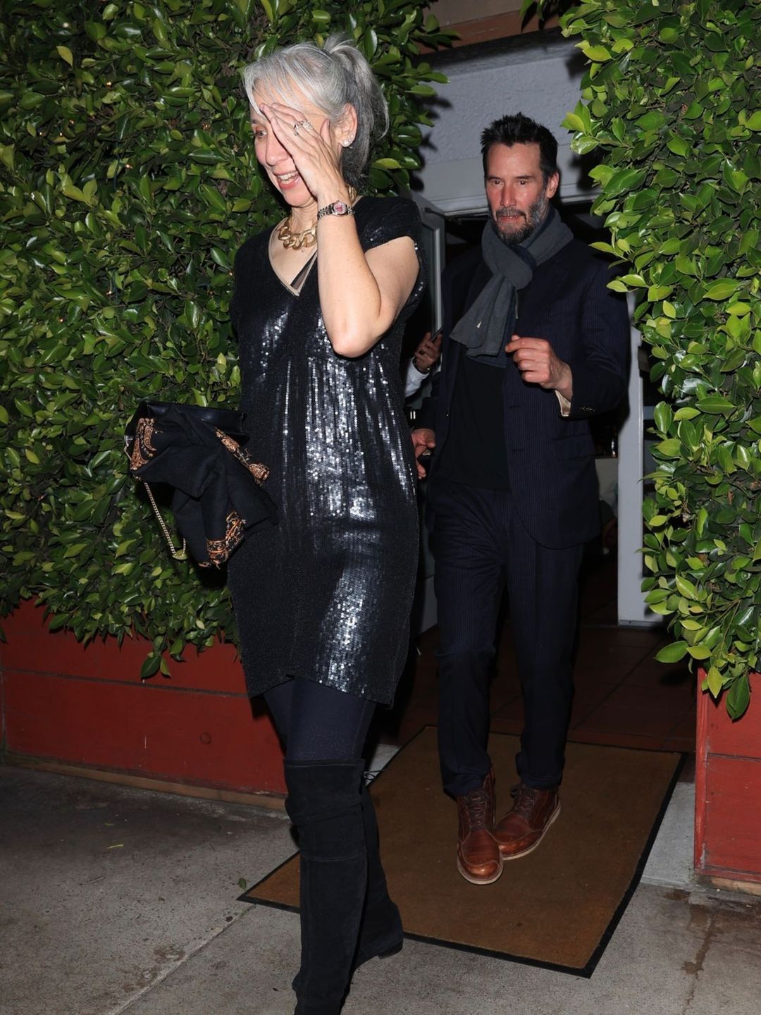 Keanu Reeves i Alexandra Grant