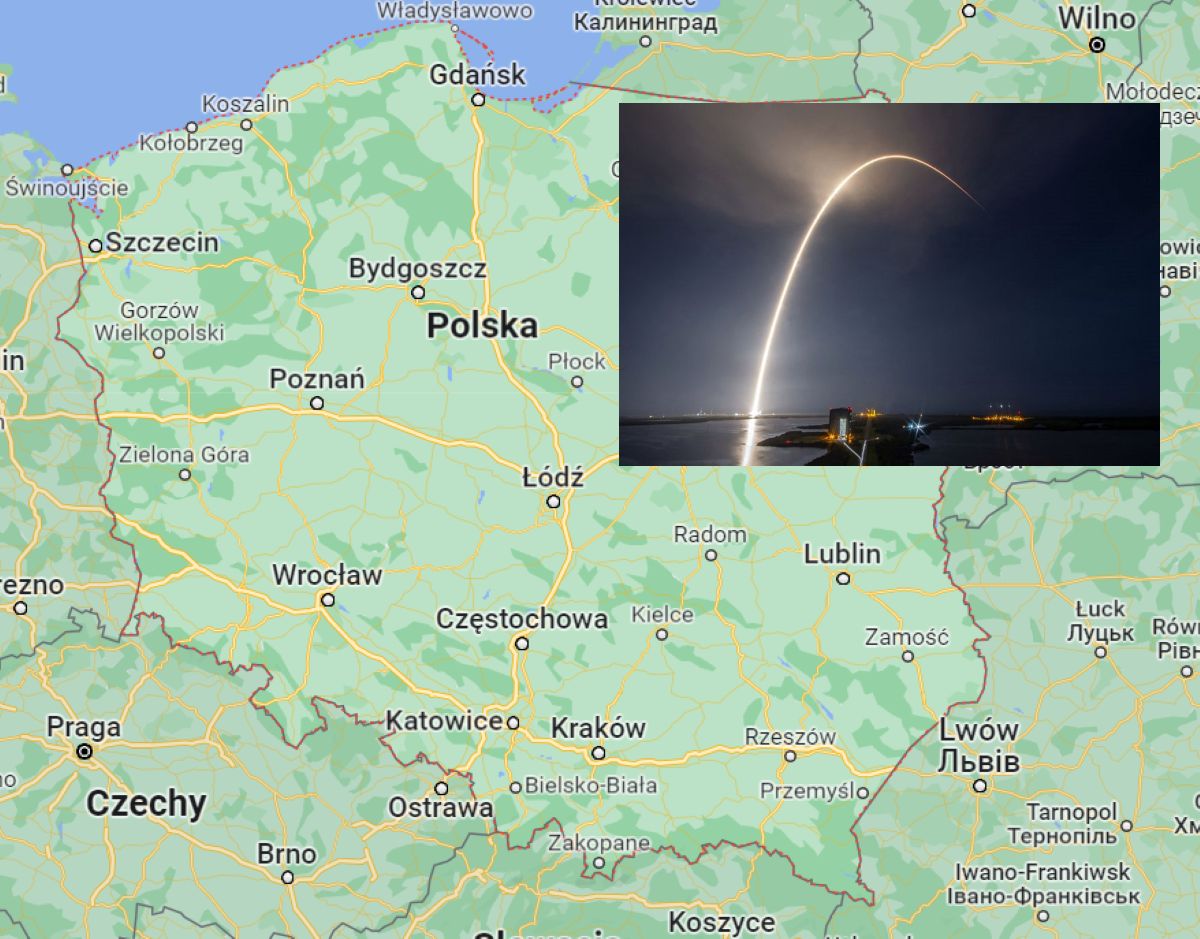 Starlinki znów nad Polską