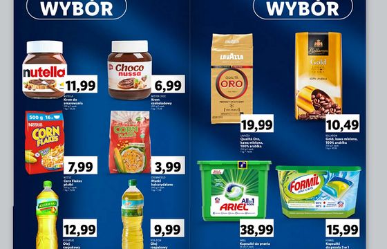 Lidl porównuje ceny produktów marek własnych z produktami markowymi. "To świadome działanie"