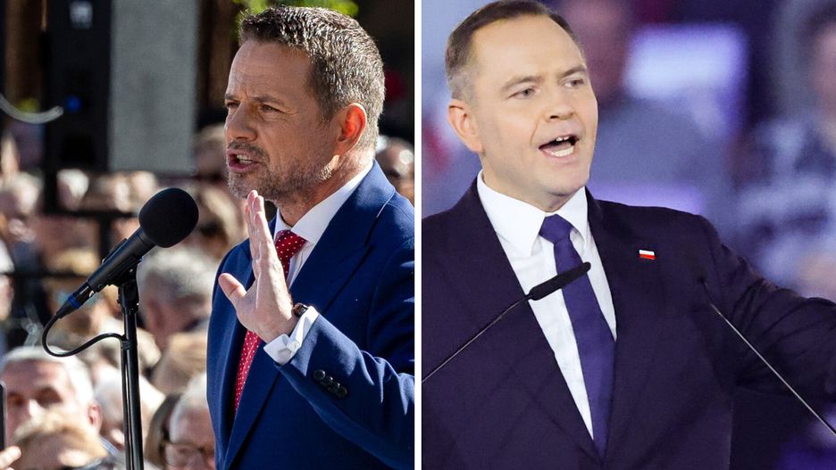 Rafał Trzaskowski i Karol Nawrocki