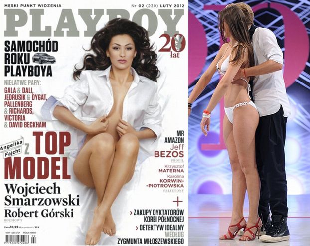 Zmacana Angelika na okładce "Playboya"! (FOTO)