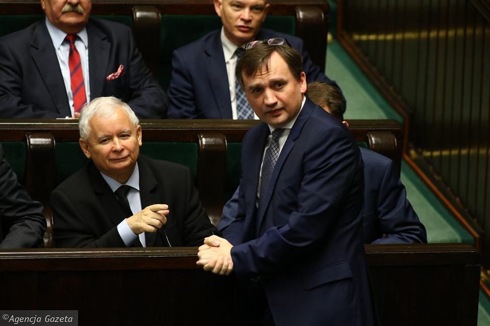 Jarosław Kaczyński i Zbigniew Ziobro