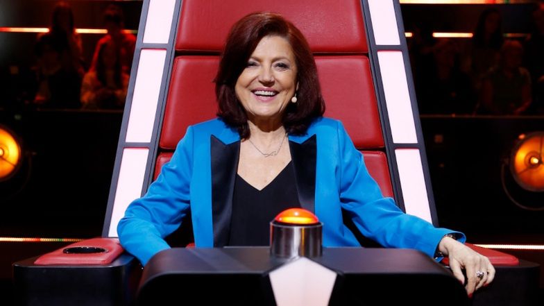 Urszula Dudziak w fotelu jurorskim "The Voice of Poland"