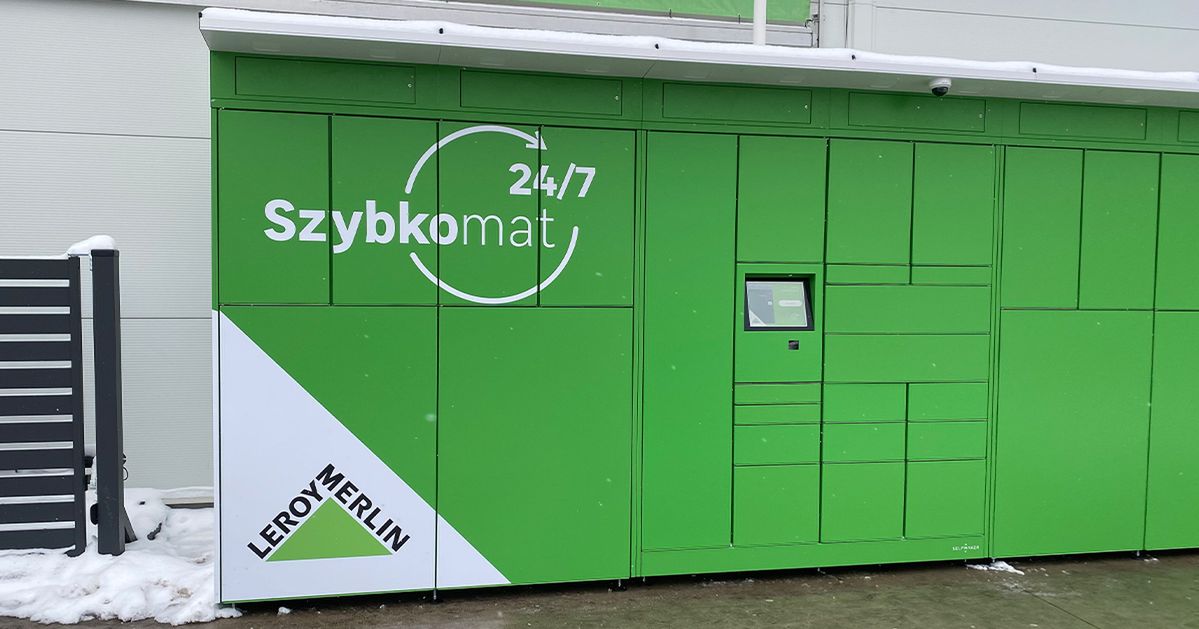 Szybkomaty Leroy Merlin. Automaty paczkowe działają w 10 miejscach