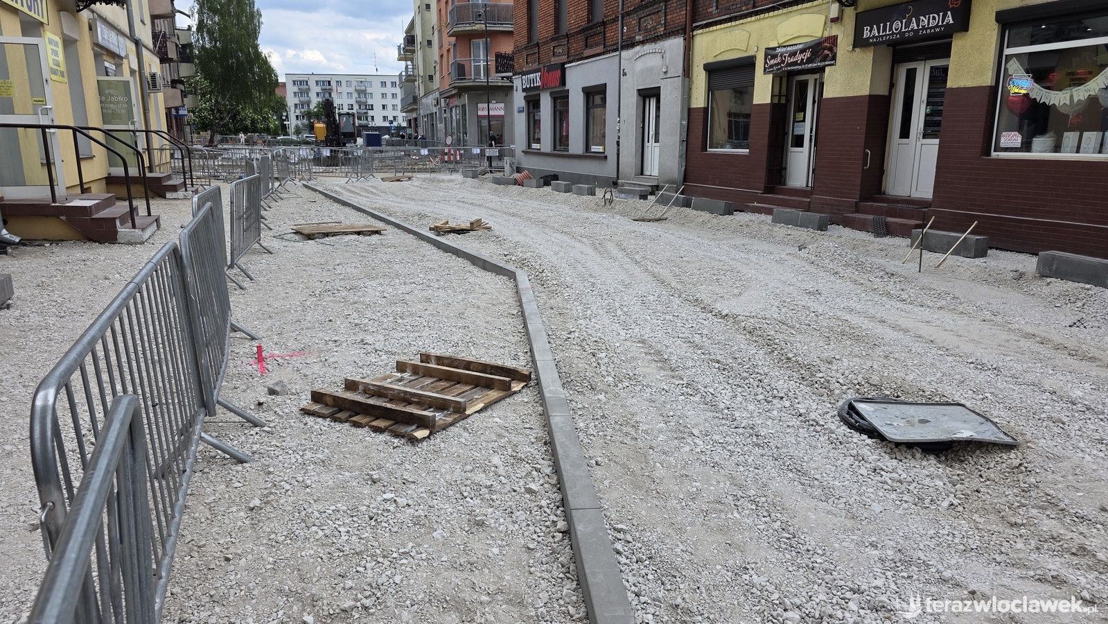 Zielone tereny Śródmieścia miasta Włocławek 07-05-2026