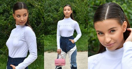 "Ulizana" Julia Wieniawa chwali się torebką Chanel za 20 tysięcy na konferencji serialu "Zawsze warto" (ZDJĘCIA)