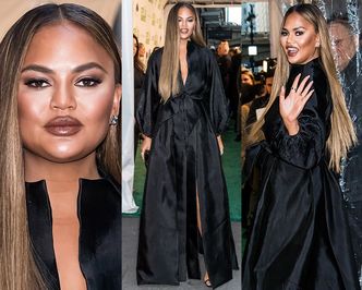 Chrissy Teigen prezentuje efekty zaawansowanego konturowania twarzy