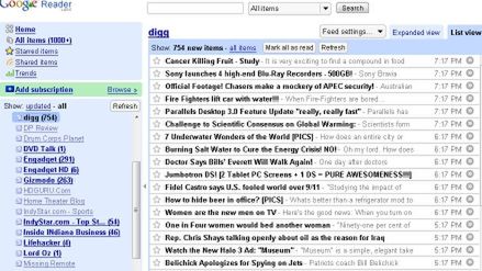 Google Reader automatycznie przetłumaczy stronę 1