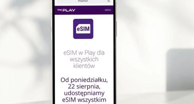 Play wprowadza eSIM dla wszystkich swoich klientów