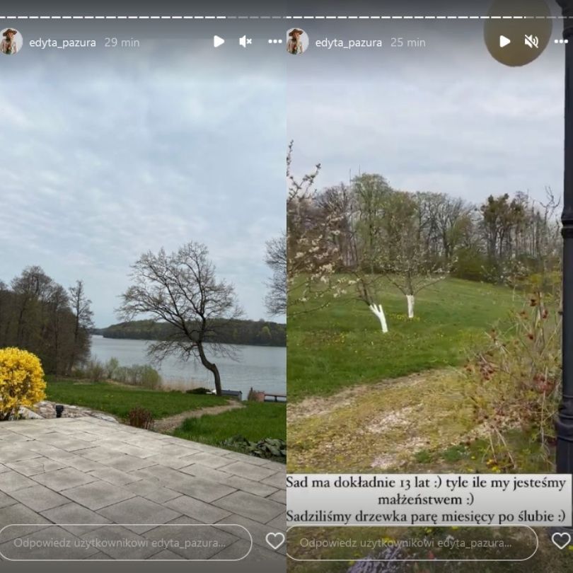 Edyta i Cezary Pazurowie świętuję 13. rocznicę ślubu