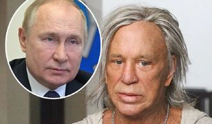 Mickey Rourke poznał Putina osobiście. Opowiedział o tym w wywiadzie