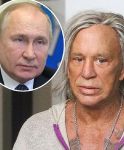 Mickey Rourke poznał Putina osobiście. Opowiedział o tym w wywiadzie