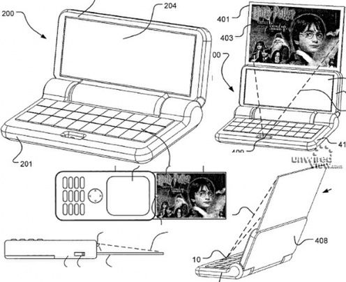 Sony Ericsson patentuje wysuwany ekran do piko-projektora 1