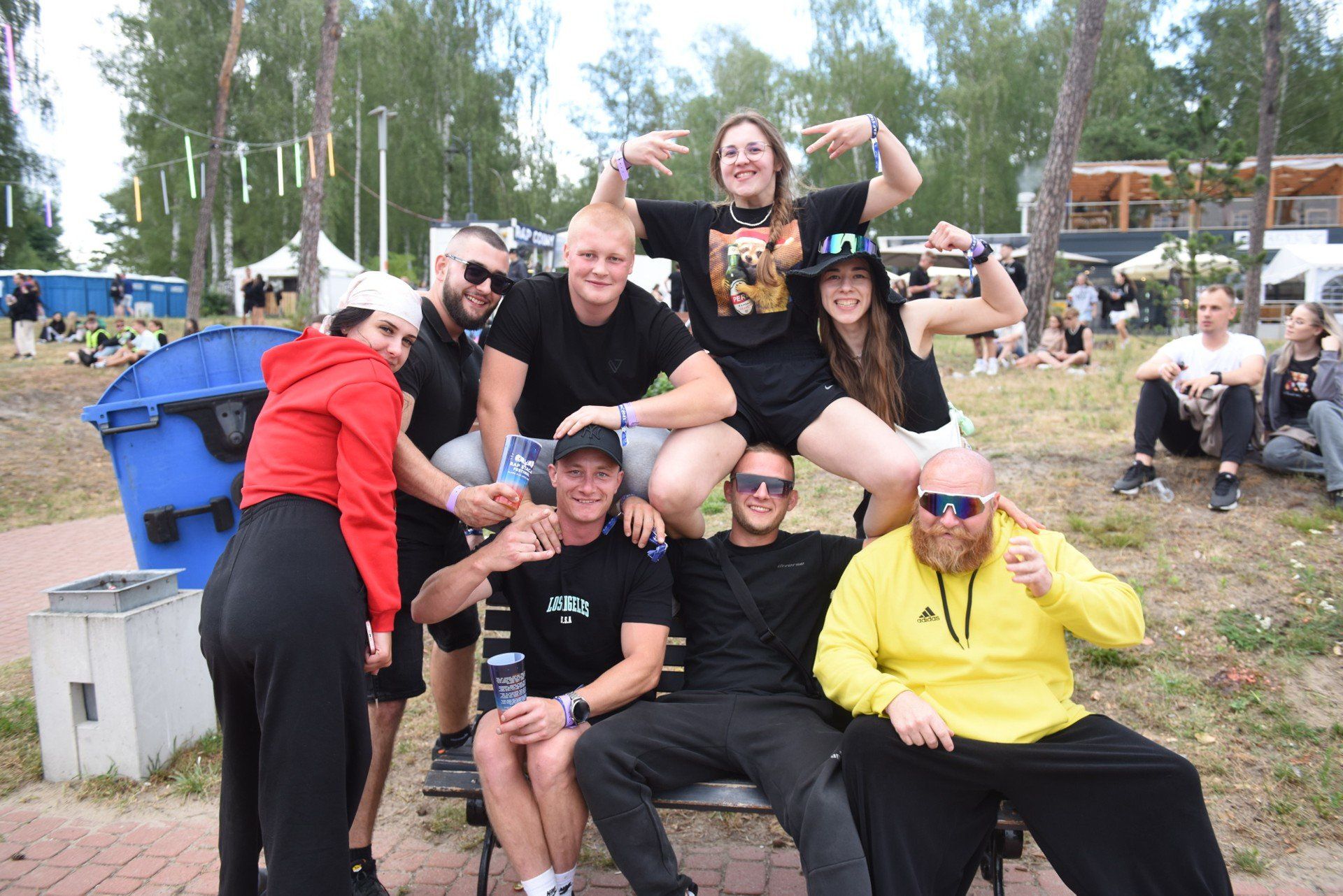 Tak bawią się ludzie na Rap Stacja Festiwal 2025 - ZOBACZ ZDJĘCIA (10 lipca)