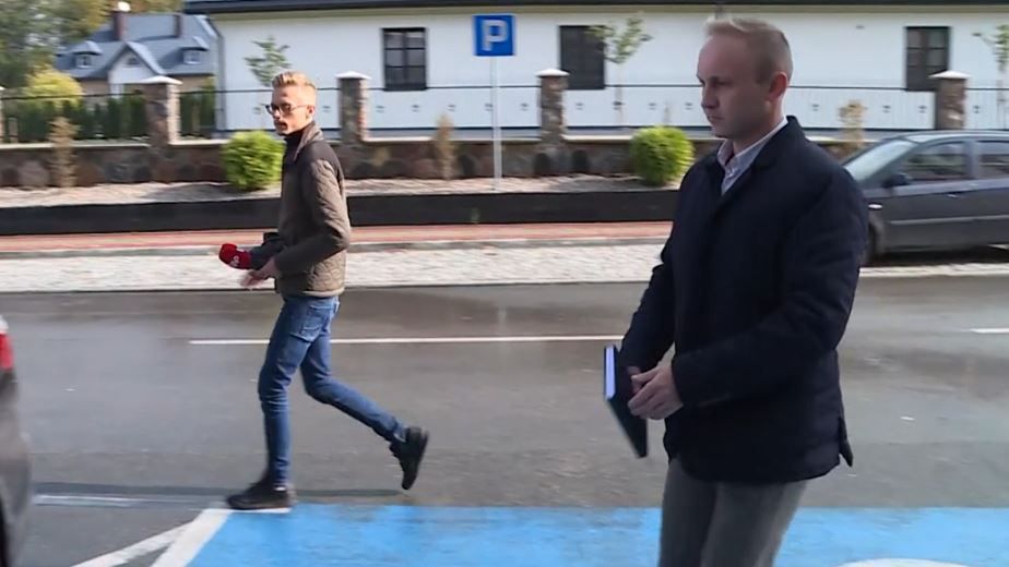 Kulesze Kościelne na Podlasiu. Przewodniczący rady gminy odwołany za podsłuchiwanie wójta Grodzkiego (na zdjęciu z prawej)