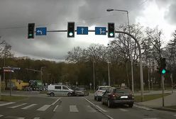 Radiowóz staranował suzuki. Już wiadomo, kto dostał mandat