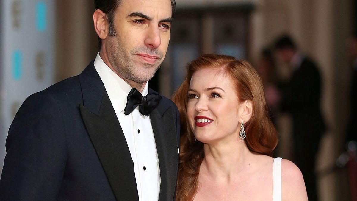 Sacha Baron Cohen i Isla Fisher