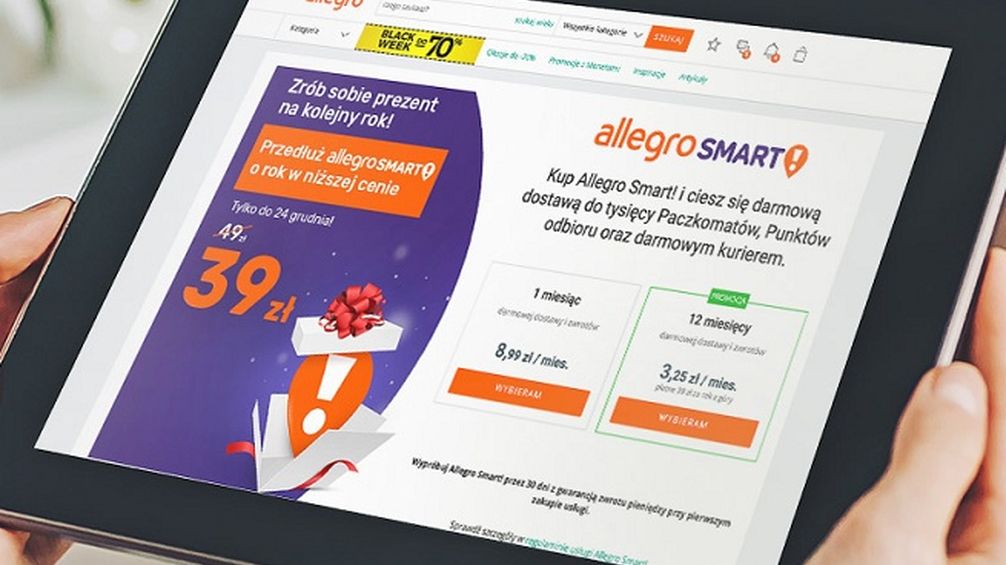 Darmowa wysyłka na Allegro. Nie dla każdego 