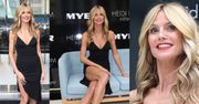 Heidi Klum POKAZUJE NOGI na premierze bielizny! (ZDJĘCIA)