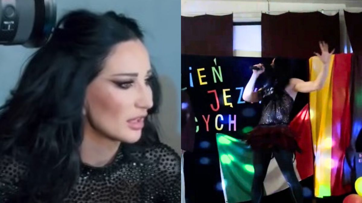 Uczeń liceum sparodiował Steczkowską. Tak zareagowała