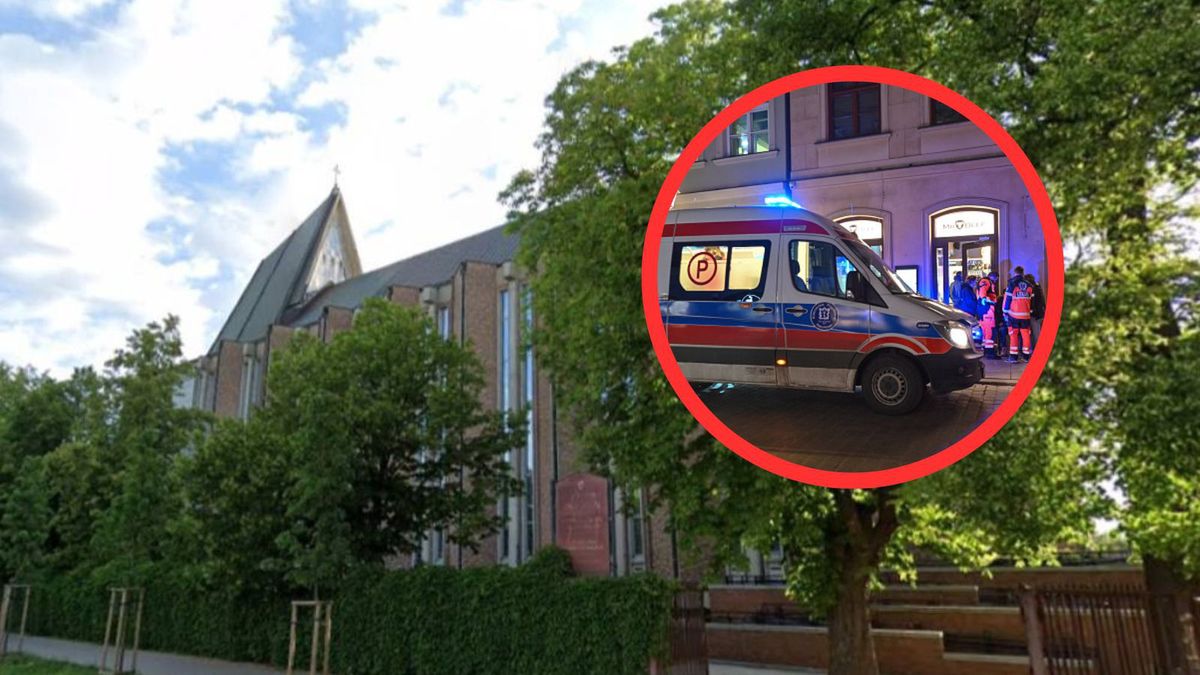 Warszawa. Mężczyzna zmarł w kościele