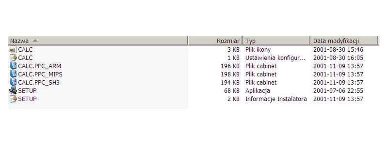 Instalacja aplikacji na Windows Mobile 4
