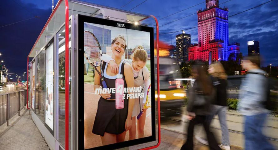 Reklama zewnętrzna z ponad 90 proc. zasięgu. AMS liderem