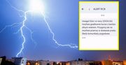 Burze, grad i silny wiatr. Alert RCB dla Gorzowa
