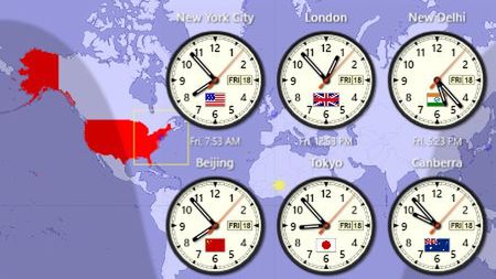 Sharp World Clock
