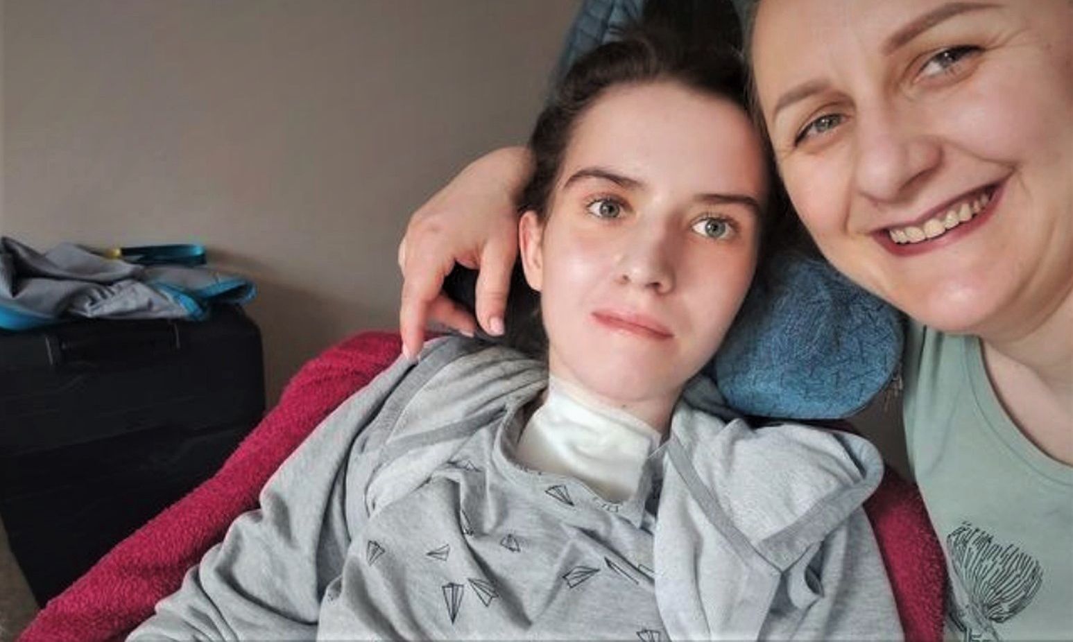 Gosia Budak i jej mama Natalia, ratowniczka medyczna