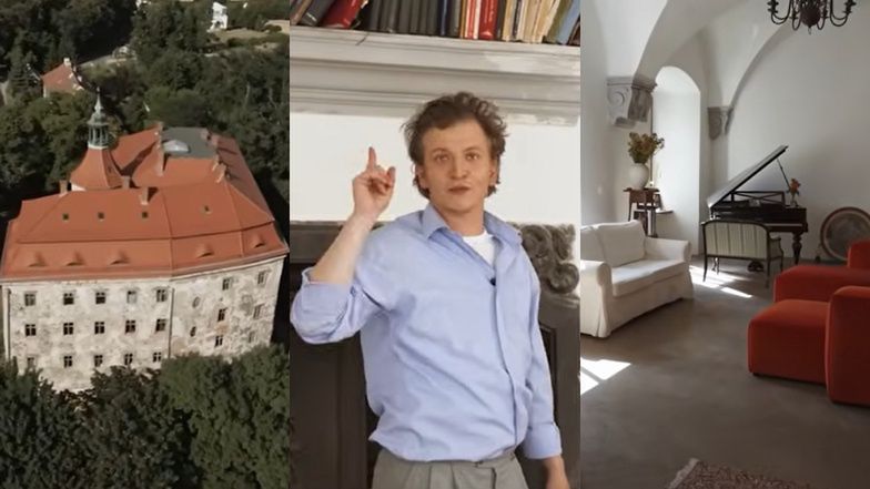 Tak mieszka Maciej Musiałowski w swoim zamku