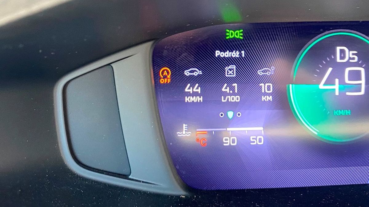 Kontrolka systemu start&stop