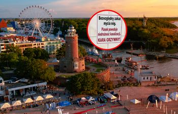 Wszedł do toalety i zobaczył tabliczkę. Kołobrzeg z kontrowersyjnym zakazem