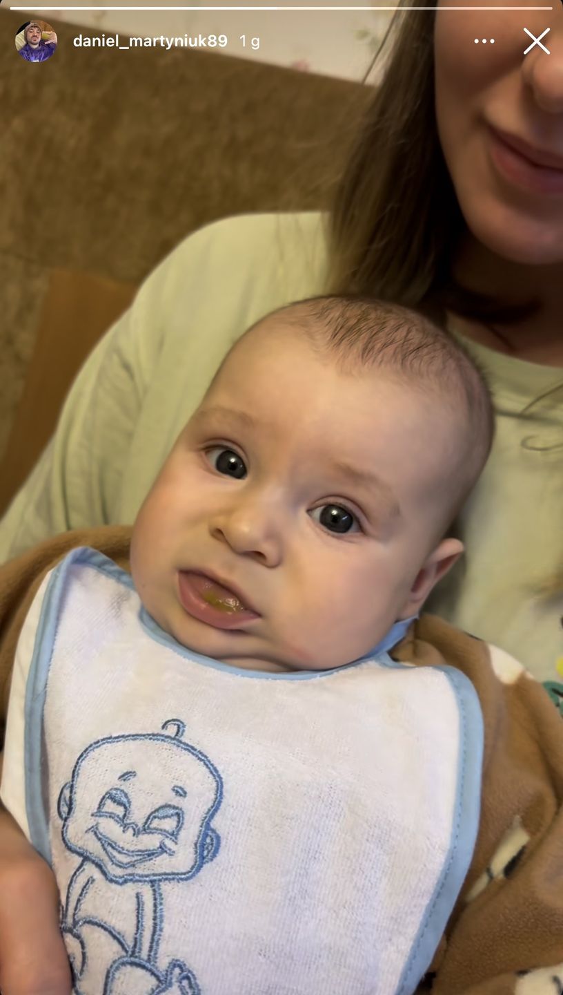 Daniel Martyniuk pokazał syna i żonę