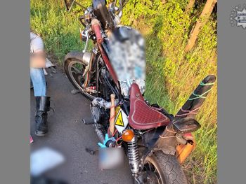 Kłobuck: 38-latek uciekał przerobioną hondą policji. Nie miał uprawnień