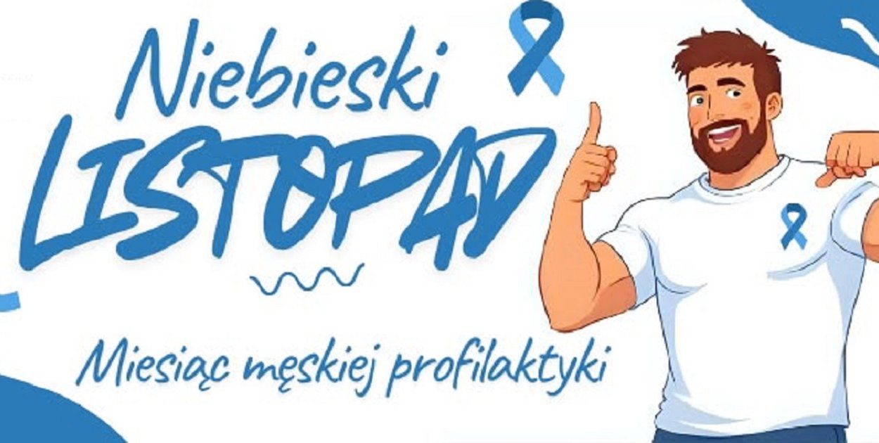 Słupsk: Niebieski Listopad. Kolejna akcja profilaktyczna dla mężczyzn