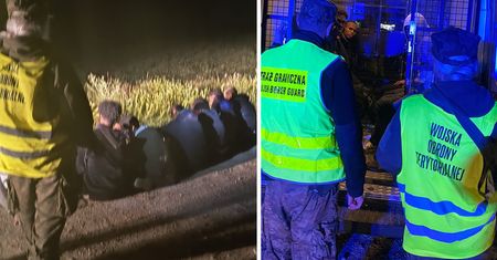 Zatrzymania na granicy z Litwą. "Intensywna noc"