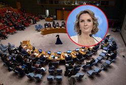 Rosyjska rzeczniczka zaczęła mówić. Opuścili salę