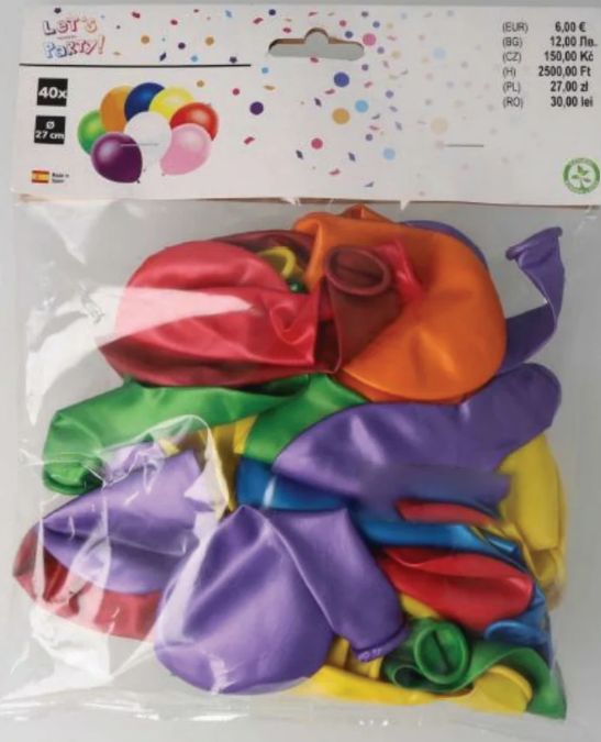 Wycofane balony z TEDi