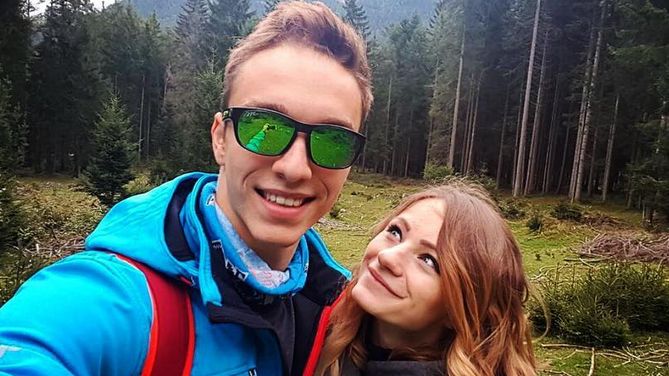 Karolina Małysz z narzeczonym