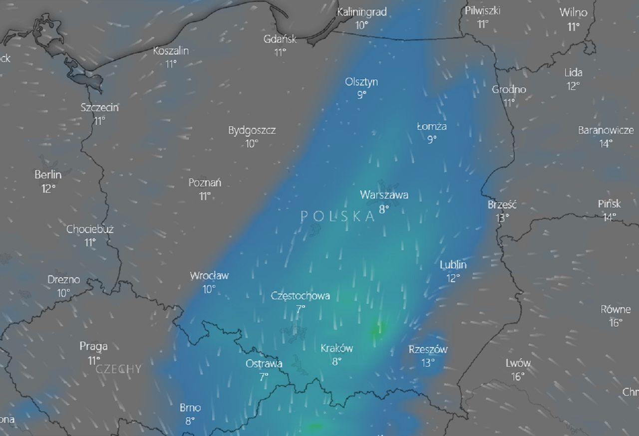 Pogoda na 12 października. Ostrzeżenia IMGW. Synoptycy zalecają ostrożność