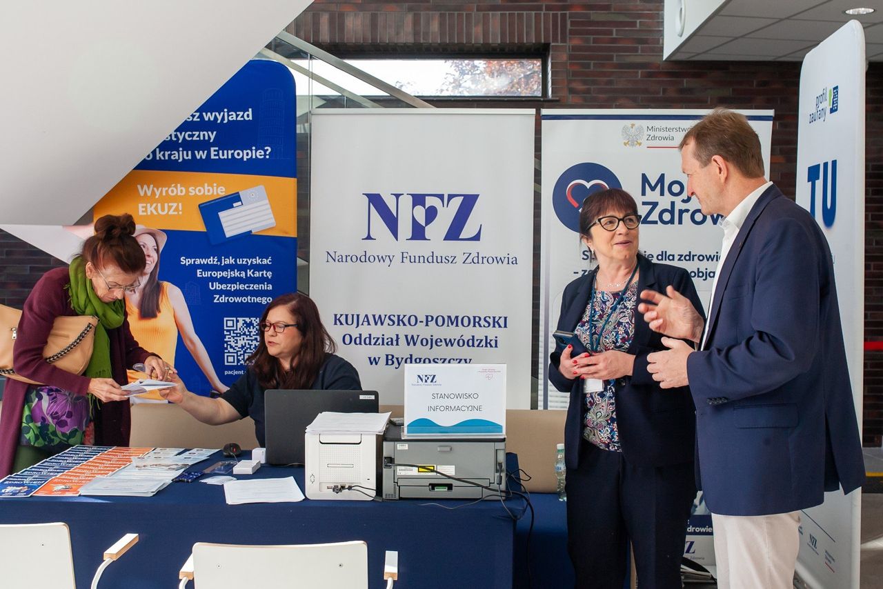 Bydgoszcz: "Dzień zdrowia" z KAS, UKW i NFZ. Wydarzenie przyciągnęło bydgoszczan