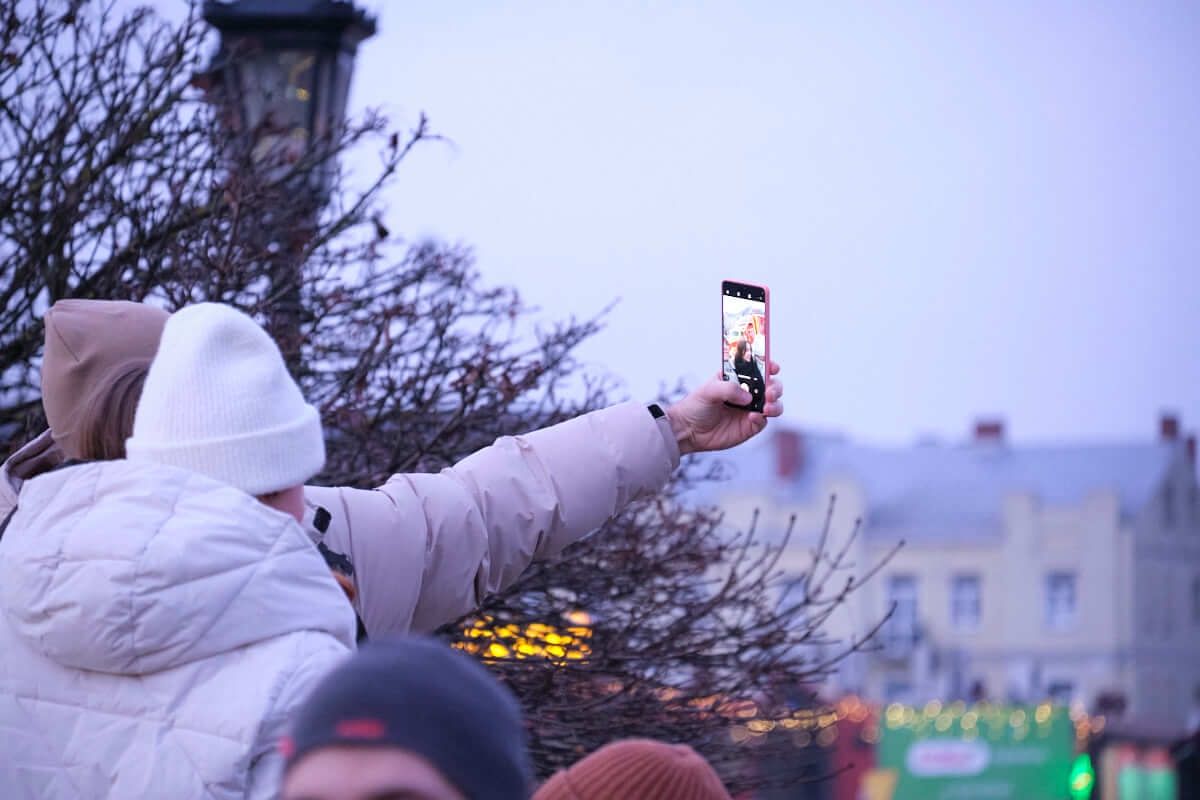 Ciężarówka Coca-Coli w Lublinie